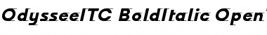 Odyssee ITC Bold Italic