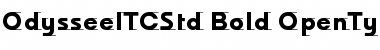 Odyssee ITC Std Bold Font