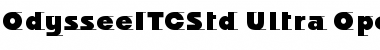 Download Odyssee ITC Std Font