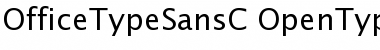 OfficeTypeSansC Regular Font
