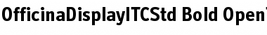 Officina Display ITC Std Font