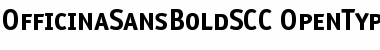 OfficinaSansBoldSCC Regular Font
