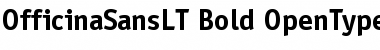 ITC Officina Sans LT Bold Font