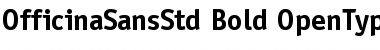ITC Officina Sans Std Bold Font