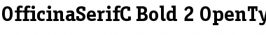 OfficinaSerifC Bold Font