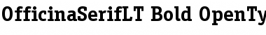 ITC Officina Serif LT Font