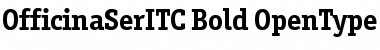Officina Serif ITC Bold