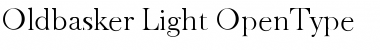 Oldbasker-Light Font