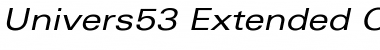 Univers53-Extended Font