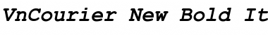 .VnCourier New Bold Italic Font