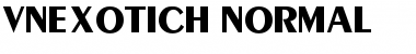 .VnExoticH Normal Font