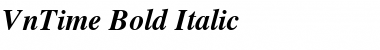 .VnTime Bold Italic
