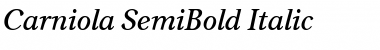 Carniola SemiBold Font
