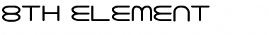 8th Element Regular Font