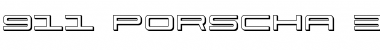 911 Porscha 3D Regular Font