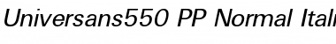 Download Universans550_PP Font