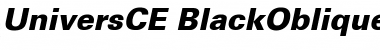 Univers CE 55 Medium Bold Italic Font