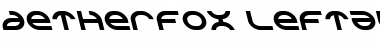 Aetherfox Leftalic Font
