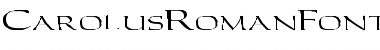 CarolusRomanFont Ex Font