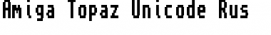Amiga Topaz Unicode Rus Font