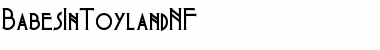 Babes In Toyland NF Font