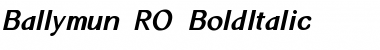 Download Ballymun RO Font