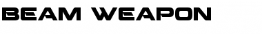 Beam Weapon Font