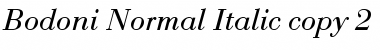 Bodoni-Normal-Italic Regular