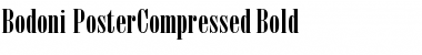 Bodoni-PosterCompressed Font