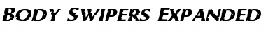 Body Swipers Expanded Italic Expanded Italic Font