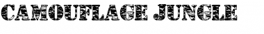 Camouflage Jungle Jungle Font