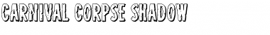 Carnival Corpse Shadow Font