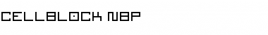 Cellblock NBP Font