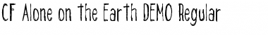 CF Alone on the Earth DEMO Font