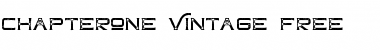 ChapterOne Vintage Free Regular Font