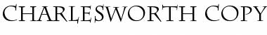 Charlesworth Normal Font