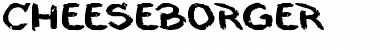 cheeseborger Regular Font