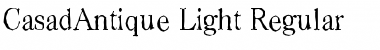 CasadAntique-Light Font