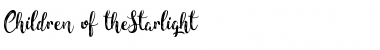 Children of the Starlight Regular Font