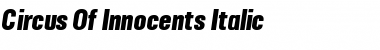 Circus Of Innocents Font