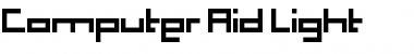 Computer Aid Font