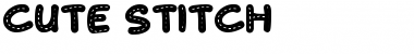 Cute Stitch Regular Font