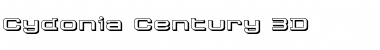 Cydonia Century 3D Font