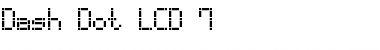 LCD-7 Font