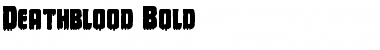 Download Deathblood Bold Font