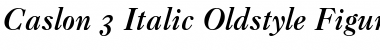 Caslon 3 RomanSC Font