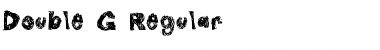 Double G Regular Font