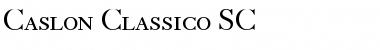Caslon Classico SC Font