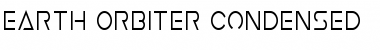 Earth Orbiter Condensed Condensed Font