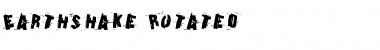 Download Earthshake Rotated Font